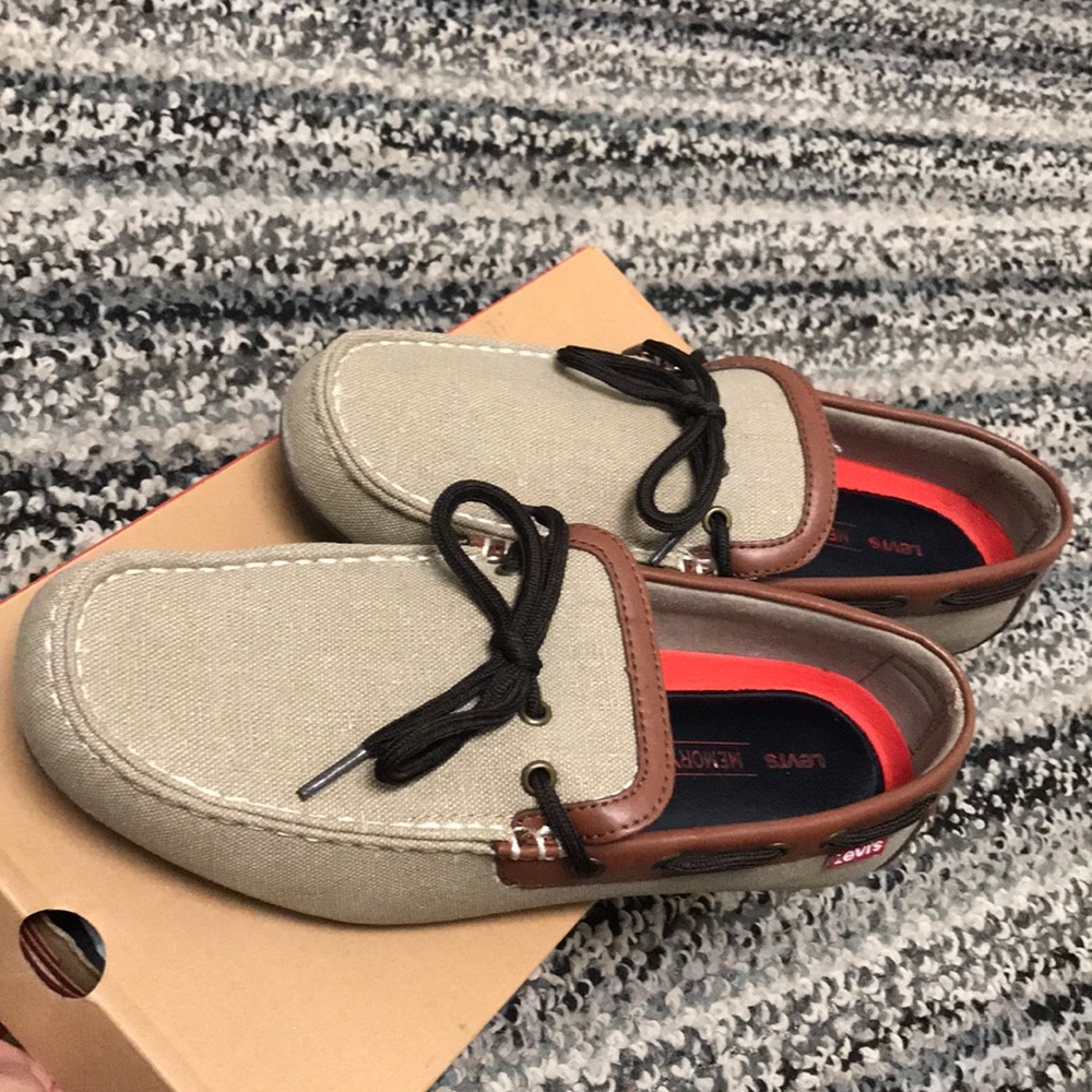 Levi loafers new condition worn once in house